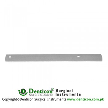 Schink Dermatome Spare Blade Stainless Steel, 10 cm - 4"